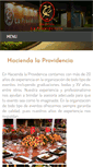 Mobile Screenshot of haciendalaprovidencia.com